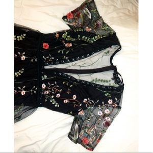 the clothing company Dresses - floral romper dress the clothing company Dresses - floral romper dress